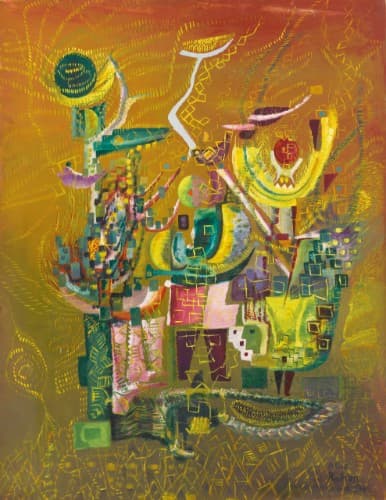 LE BLÉ (CORN FESTIVAL) — Alice Rahon