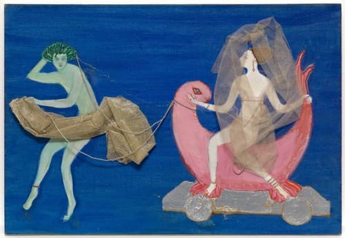 Costume design (Aphrodite on a Dolphin...) for artist's ballet "Orphée of the Quat-z-arts" — Florine Stettheimer