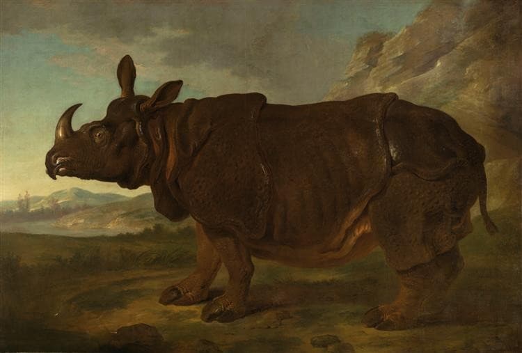 Clara the Rhinoceros — Jean-Baptiste Oudry