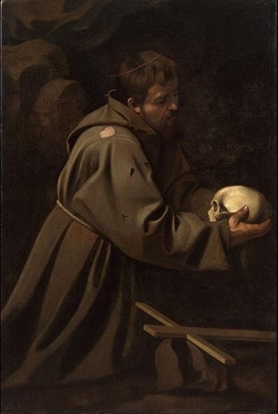 Saint Francis in Prayer — Caravaggio