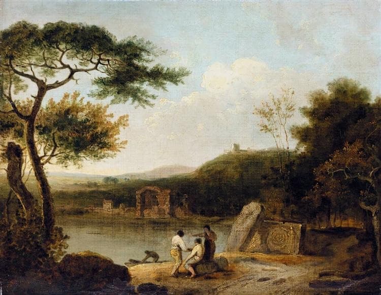 Lake Avernus I — Richard Wilson
