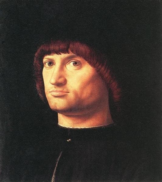 Portrait of a Man (The Condottiero) — Antonello da Messina