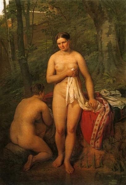 Bathers — Alexey Venetsianov
