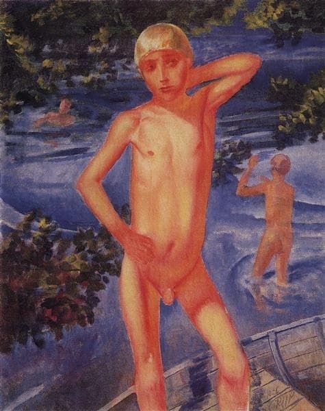 Купающиеся мальчики — Kuzma Petrov-Vodkin