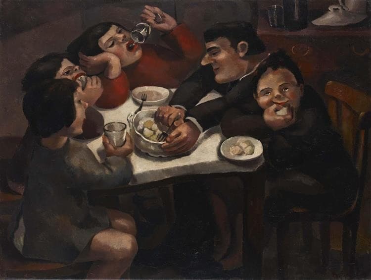 Family Dinner — Ángeles Santos Torroella
