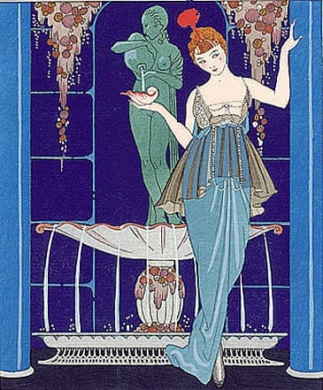 Jeanne Paquin Gown — George Barbier