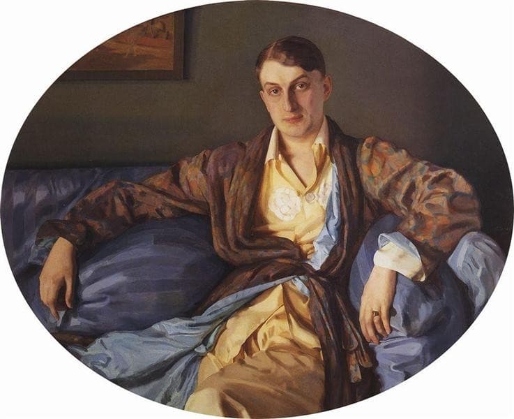 Портрет М. Г. Лукьянова — Konstantin Somov