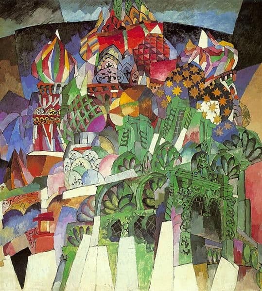 Saint Basil's Cathedral — Aristarkh Lentulov