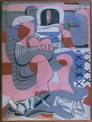 La pêcheuse d'huitres — Le Corbusier