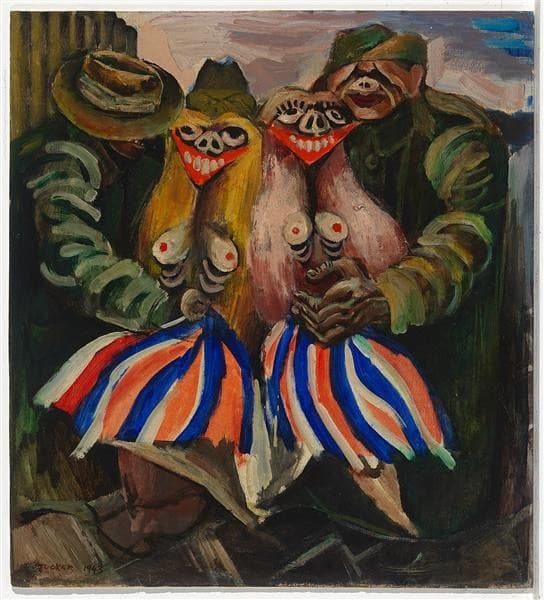 Victory girls — Albert Tucker