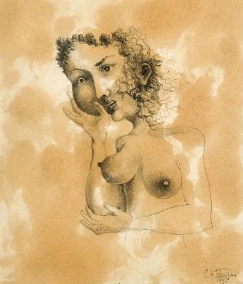 Femme aux deux visages — Léon Tutundjian