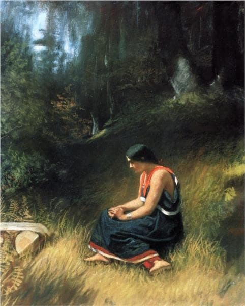Hiawatha — Eastman Johnson