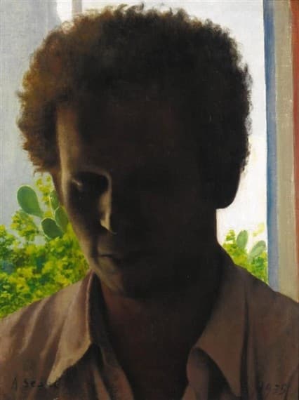 Portrait of a Man Against the Light — Arthur Segal