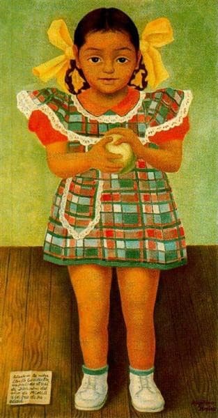Portrait of the Young Girl Elenita Carrillo Flores — Diego Rivera