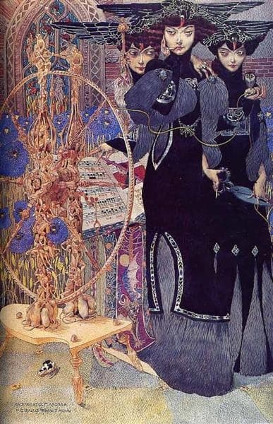 The Fates — Gustav Adolf Mossa