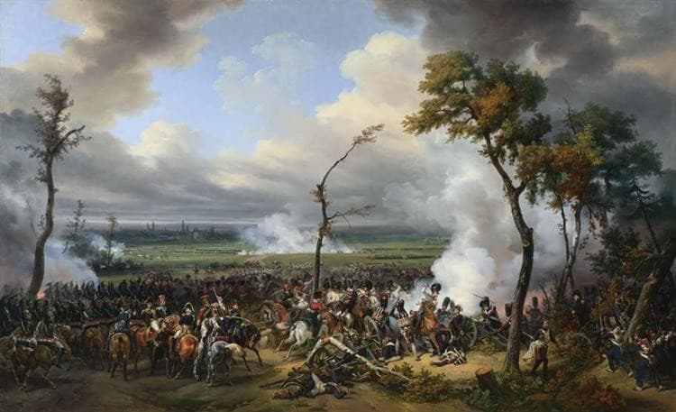 The Battle of Hanau, German campaign, Sixth Coalition, 30-31 October 1814 — Horace Vernet
