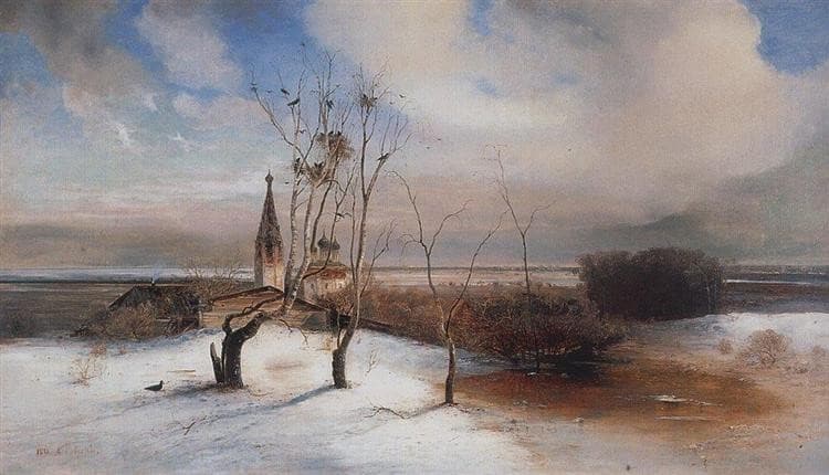 Spring. The Rooks Have Arrived. — Alexei Savrasov