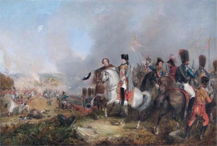 Napoleon at Waterloo — Thomas Jones Barker