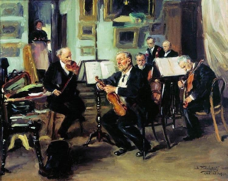 Musical Evening — Vladimir Makovsky