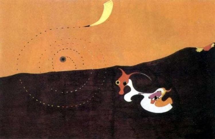 Landscape (The Hare) — Joan Miró