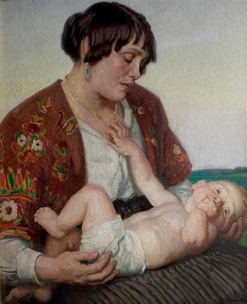 Motherhood — Laura Knight