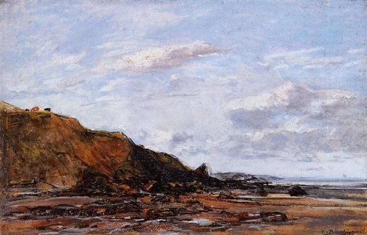 The Sea at Douarnenez — Eugène Boudin