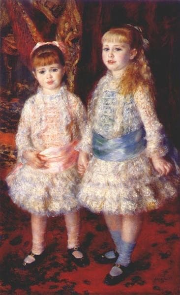Pink and Blue — Pierre-Auguste Renoir