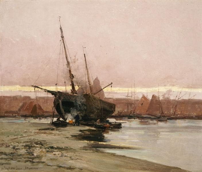 Ship on shore — Ioannis Altamouras
