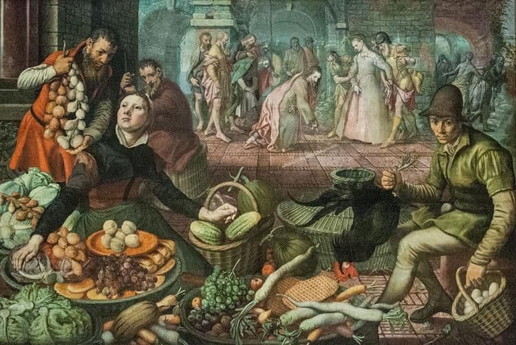 Christ and the Woman Taken in Adultery — Pieter Aertsen