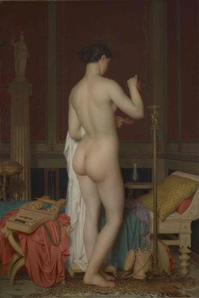 Sapho (Young girl in a Pompeian interior) — Charles Gleyre