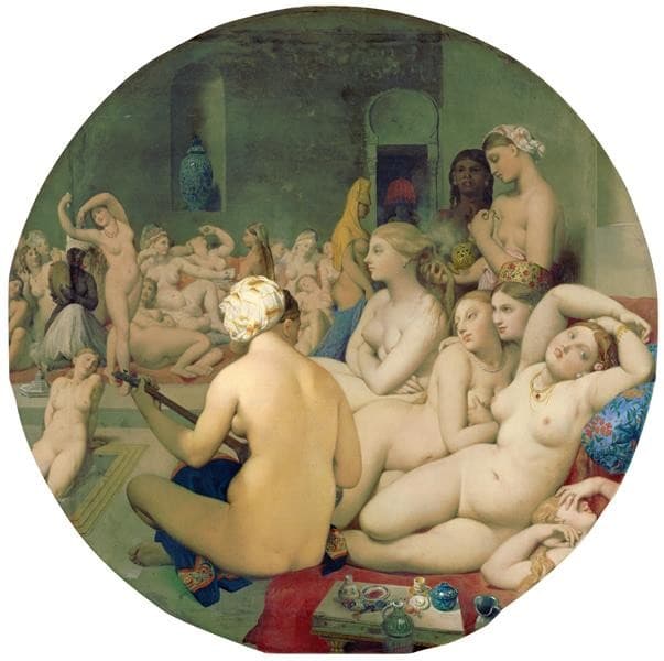 The Turkish Bath — Jean-Auguste-Dominique Ingres