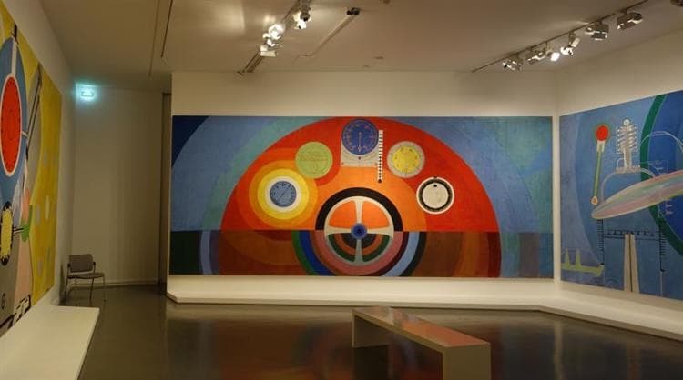 Tableau De Bord, Décoration Pour Le Palais De L’Air, Exposition Internationale Des Arts Et Des Techniques Dans La Vie Moderne — Sonia Delaunay