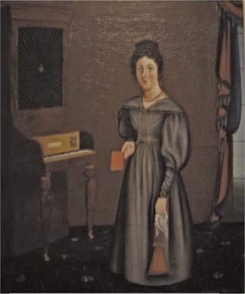 Woman Before a Pianoforte — John Bradley