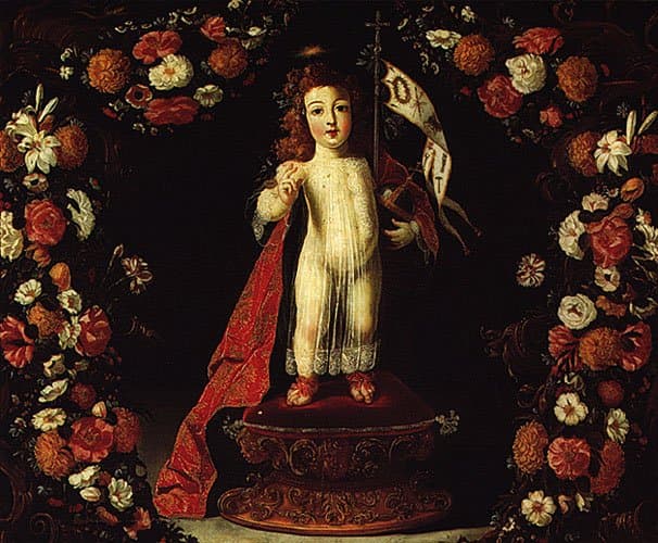 O Menino Jesus Salvador do Mundo — Josefa de Óbidos