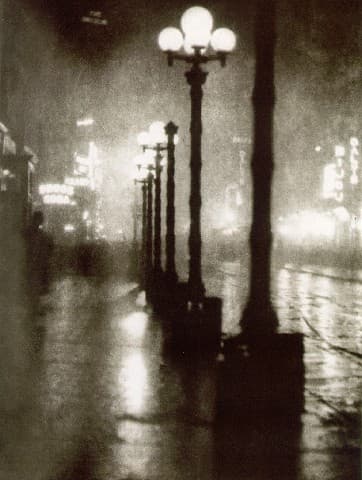 Broadway at Night — Alvin Langdon Coburn