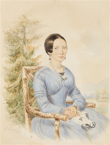 Portrait of a Lady — Johann Baptist Clarot