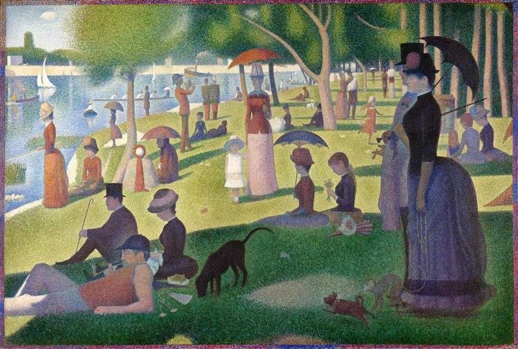 Sunday Afternoon on the Island of La Grande Jatte — Georges Seurat
