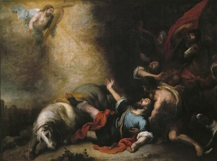 The Conversion of Saint Paul — Bartolomé Esteban Murillo