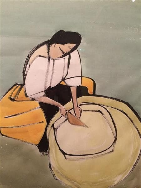 The flour — Maria Lai