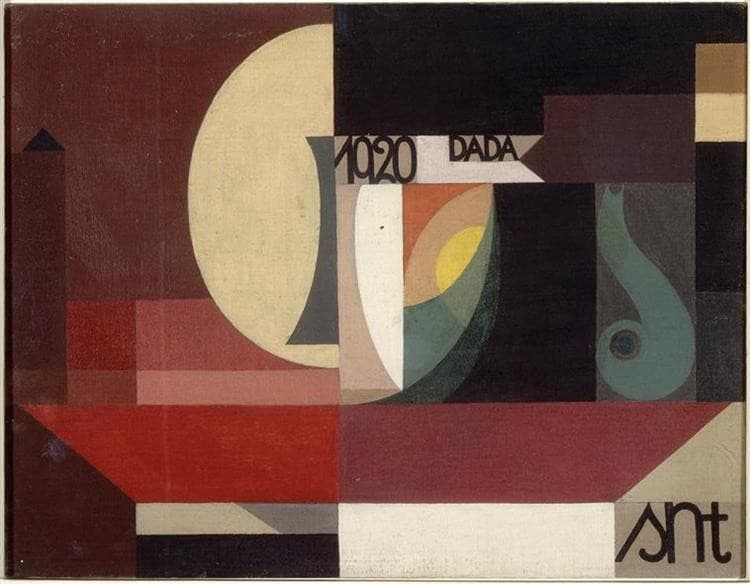 Composition Dada — Sophie Taeuber-Arp