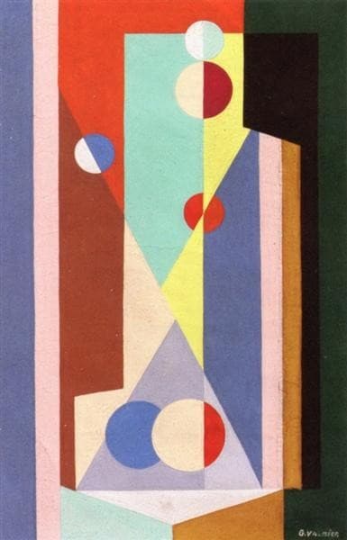 Geometric Composition — Georges Valmier
