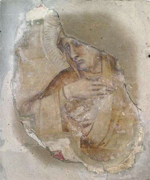 A Female Saint — Pietro Lorenzetti
