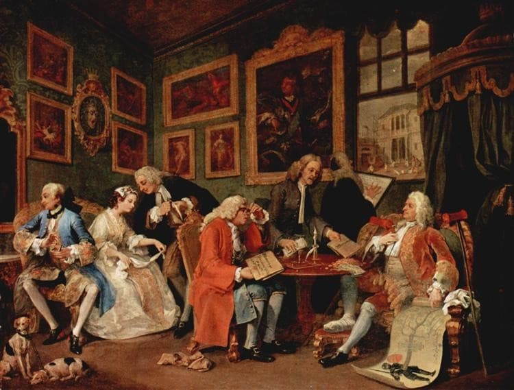 The Marriage Contract — William Hogarth