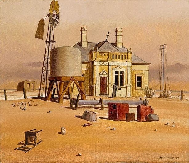 The wasteland II — Jeffrey Smart
