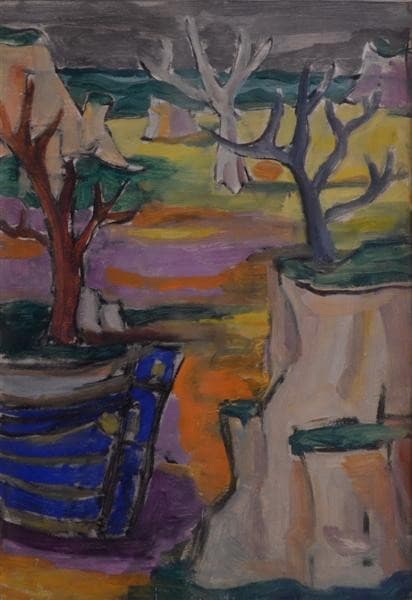 Landscape with Boat — Ligia Macovei