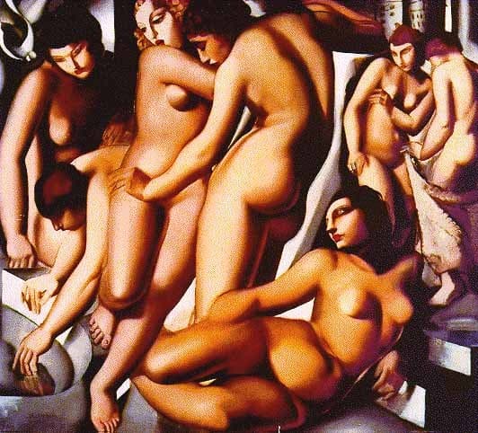 Women Bathing — Tamara de Lempicka