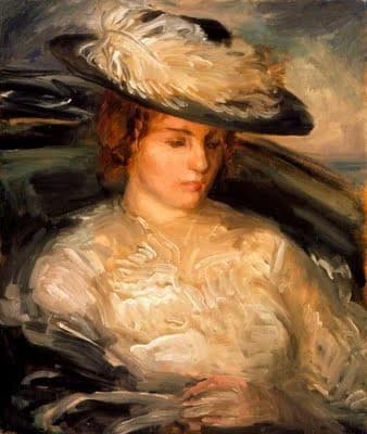 Portrait of Miss Scobell in a Bathchair (The Convalescent) — Philip Wilson Steer