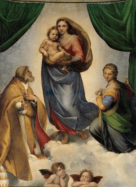 The Sistine Madonna — Raphael