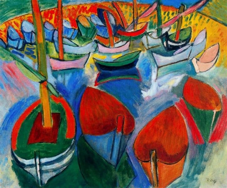 Boats at Martigues — Raoul Dufy