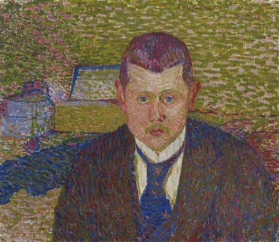 Portrait von Oskar Kurt — Cuno Amiet
